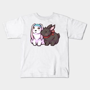 Wangxian bunnies Kids T-Shirt